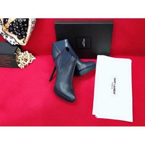 Replica Yves Saint Laurent YSL Boots For Women #456742 $104.00 USD for Wholesale