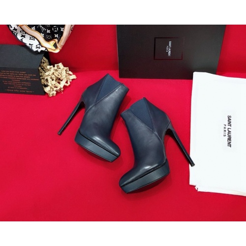 Replica Yves Saint Laurent YSL Boots For Women #456742 $104.00 USD for Wholesale