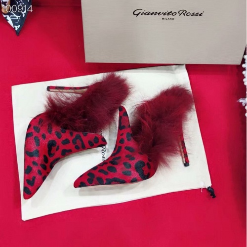 Replica Gianvito Rossi High-Heeled Shoes For Women #456811 $118.00 USD for Wholesale