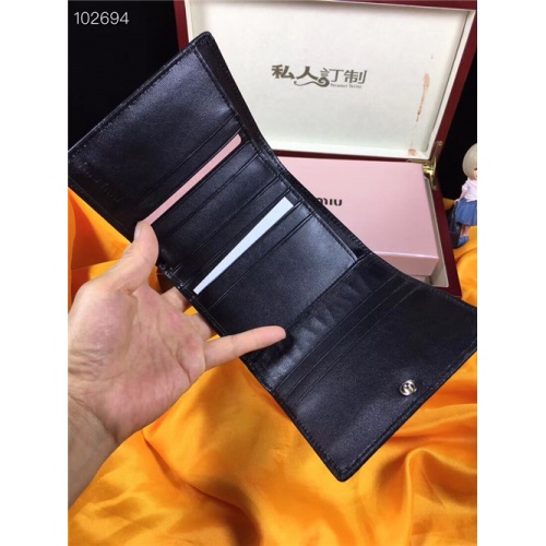 Replica MIU MIU AAA Quality Wallets For Women #457700 $42.00 USD for Wholesale