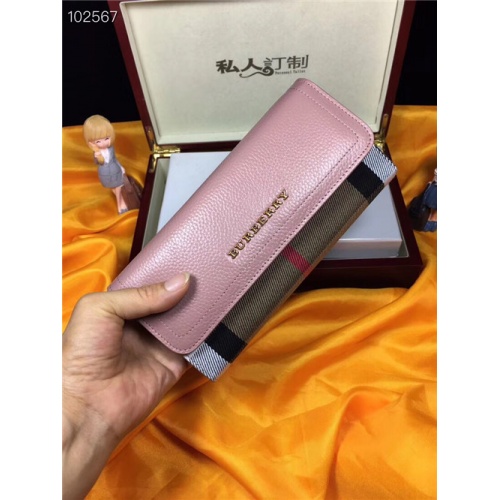 Burberry AAA Quality Wallets For Women #457707 $43.50 USD, Wholesale Replica Burberry AAA+ Quality Wallets