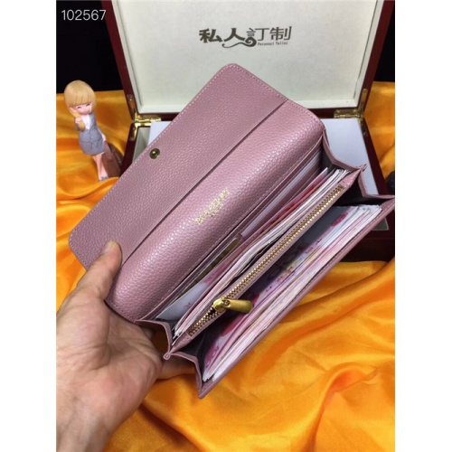 Replica Burberry AAA Quality Wallets For Women #457707 $43.50 USD for Wholesale
