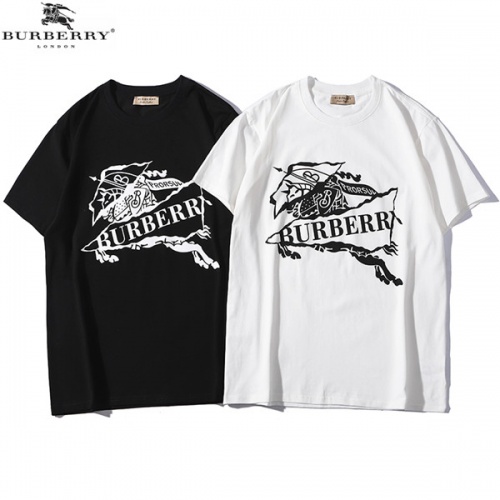 Replica Burberry T-Shirts Short Sleeved For Men #458571 $29.00 USD for Wholesale