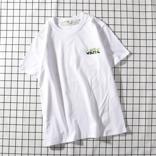 Replica Off-White T-Shirts Short Sleeved For Men #458594 $24.50 USD for Wholesale