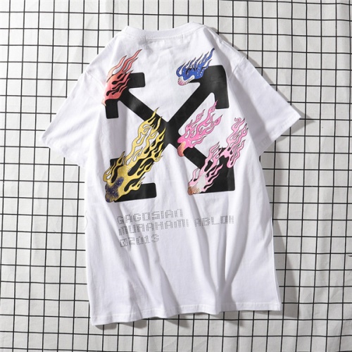 Off-White T-Shirts Short Sleeved For Men #458600 $29.00 USD, Wholesale Replica Off-White T-Shirts