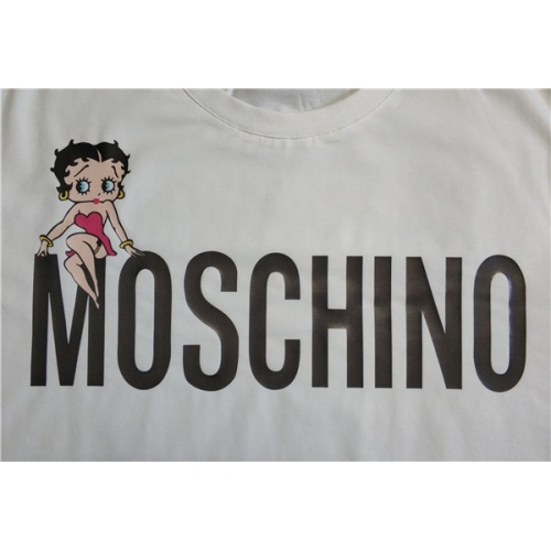 Replica Moschino T-Shirts Short Sleeved For Men #458613 $29.00 USD for Wholesale