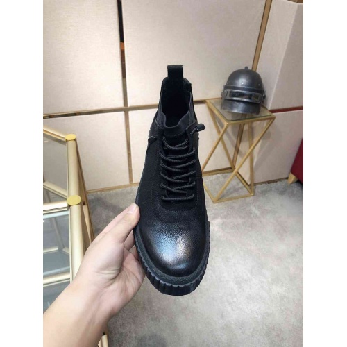 Replica Prada High Tops Shoes For Men #458862 $93.00 USD for Wholesale