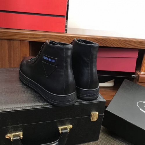 Replica Prada High Tops Shoes For Men #458864 $131.00 USD for Wholesale