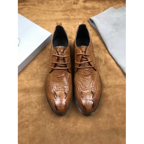 Replica Prada Boots For Men #458868 $105.00 USD for Wholesale