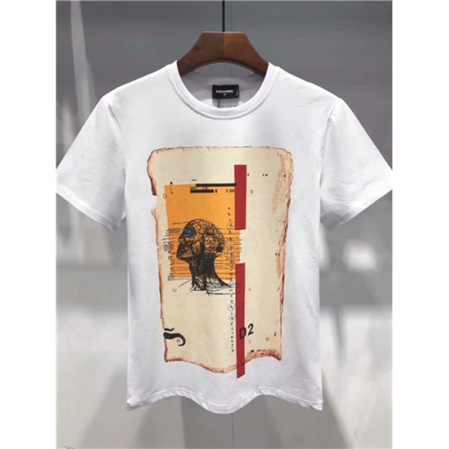 Dsquared T-Shirts Short Sleeved For Men #458921 $24.50 USD, Wholesale Replica Dsquared T-Shirts
