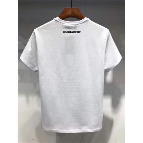 Replica Dsquared T-Shirts Short Sleeved For Men #458921 $24.50 USD for Wholesale