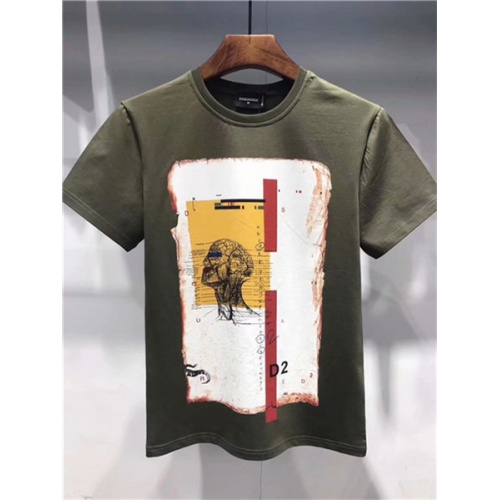 Dsquared T-Shirts Short Sleeved For Men #458923 $24.50 USD, Wholesale Replica Dsquared T-Shirts