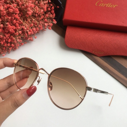 Cartier AAA Quality Sunglasses #459468 $77.00 USD, Wholesale Replica Cartier AAA Quality Sunglassess