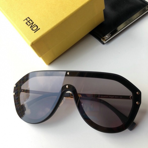Fendi AAA Quality Sunglasses #459485 $73.00 USD, Wholesale Replica Fendi AAA Quality Sunglasses