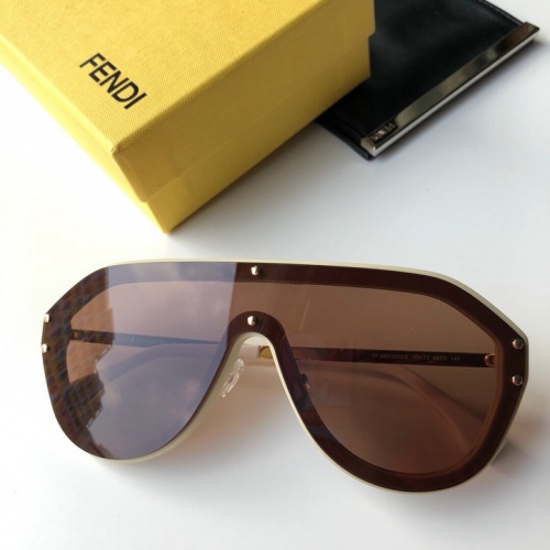 Fendi AAA Quality Sunglasses #459486 $73.00 USD, Wholesale Replica Fendi AAA Quality Sunglasses