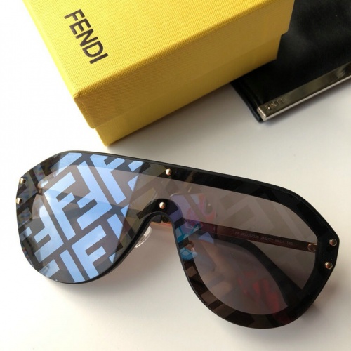 Fendi AAA Quality Sunglasses #459488 $73.00 USD, Wholesale Replica Fendi AAA Quality Sunglasses