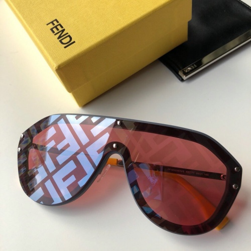 Fendi AAA Quality Sunglasses #459490 $73.00 USD, Wholesale Replica Fendi AAA Quality Sunglasses