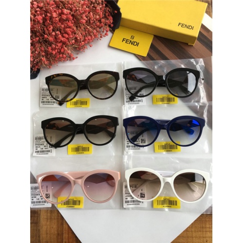 Replica Fendi AAA Quality Sunglasses #459496 $73.00 USD for Wholesale