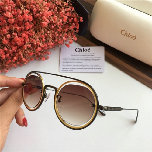 Chloe AAA Quality Sunglasses #459663 $71.00 USD, Wholesale Replica Chloe AAA Quality Sunglasses