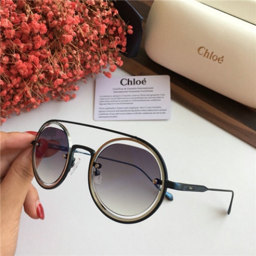 Chloe AAA Quality Sunglasses #459664 $71.00 USD, Wholesale Replica Chloe AAA Quality Sunglasses