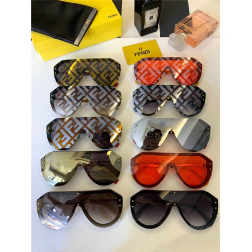Replica Fendi AAA Quality Sunglasses #460124 $66.00 USD for Wholesale