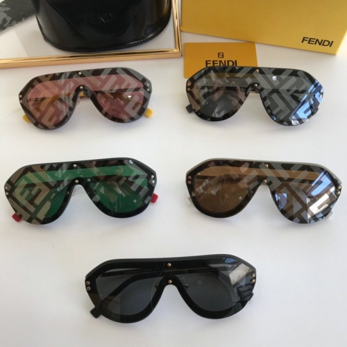 Replica Fendi AAA Quality Sunglasses #460138 $66.00 USD for Wholesale