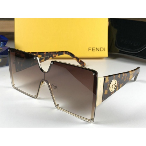 Fendi AAA Quality Sunglasses #460142 $66.00 USD, Wholesale Replica Fendi AAA Quality Sunglasses
