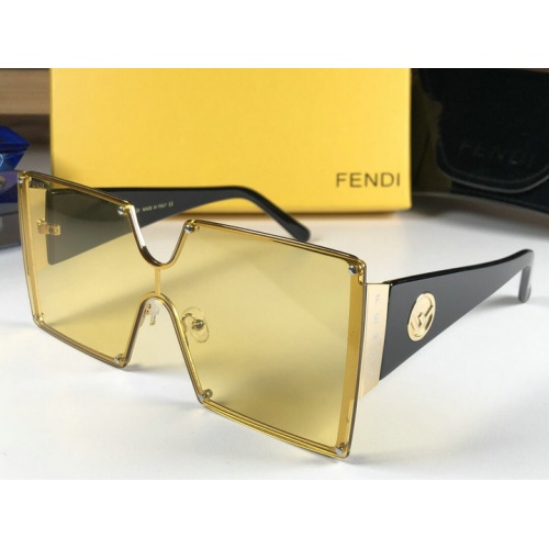 Fendi AAA Quality Sunglasses #460144 $66.00 USD, Wholesale Replica Fendi AAA Quality Sunglasses