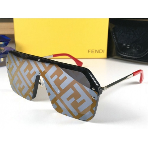Fendi AAA Quality Sunglasses #460147 $66.00 USD, Wholesale Replica Fendi AAA Quality Sunglasses
