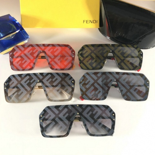 Replica Fendi AAA Quality Sunglasses #460147 $66.00 USD for Wholesale