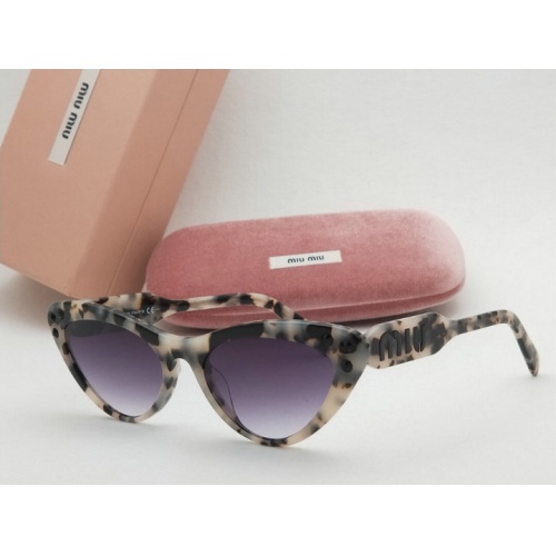 MIU MIU AAA Quality Sunglasses #460247 $66.00 USD, Wholesale Replica MIU MIU AAA Sunglasses