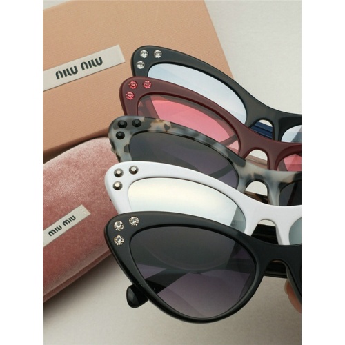 Replica MIU MIU AAA Quality Sunglasses #460247 $66.00 USD for Wholesale