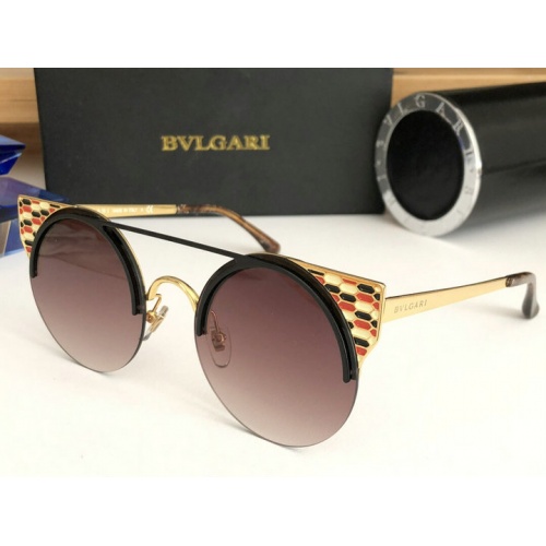Bvlgari AAA Quality Sunglasses #460329 $62.00 USD, Wholesale Replica Bvlgari AAA Quality Sunglasses
