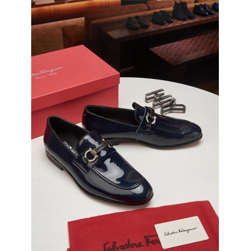 Salvatore Ferragamo SF Leather Shoes For Men #463181 $80.00 USD, Wholesale Replica Salvatore Ferragamo Leather Shoes