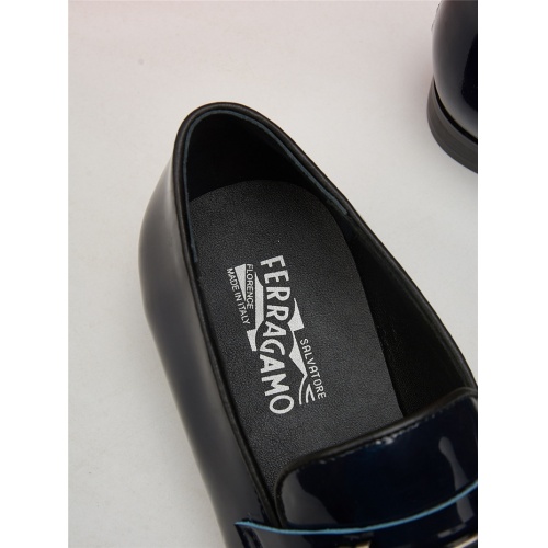 Replica Salvatore Ferragamo SF Leather Shoes For Men #463181 $80.00 USD for Wholesale