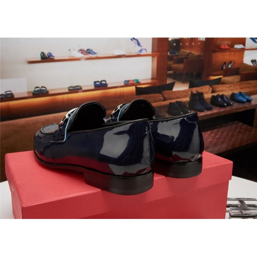 Replica Salvatore Ferragamo SF Leather Shoes For Men #463181 $80.00 USD for Wholesale