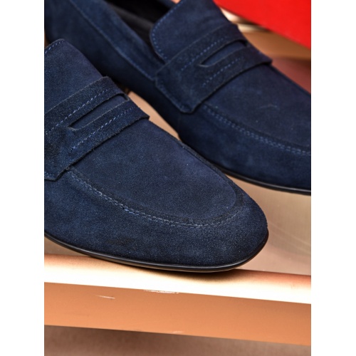 Replica Salvatore Ferragamo SF Leather Shoes For Men #463199 $82.00 USD for Wholesale