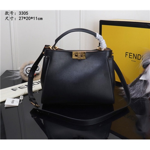 Fendi AAA Quality Handbags #464205 $113.00 USD, Wholesale Replica Fendi AAA Quality Handbags
