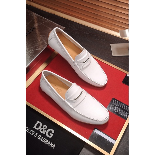 Dolce&amp;Gabbana D&amp;G Leather Shoes For Men #464222 $82.00 USD, Wholesale Replica Dolce &amp; Gabbana D&amp;G Leather Shoes