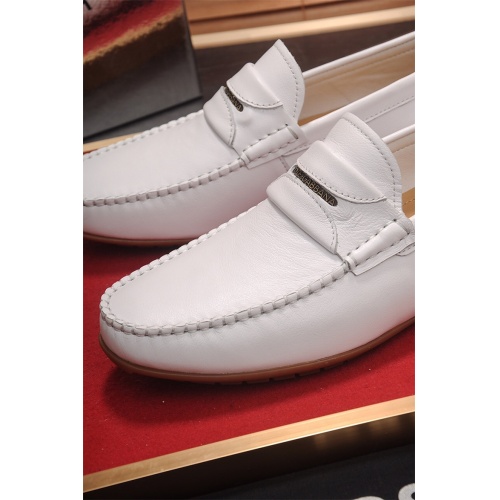 Replica Dolce&Gabbana D&G Leather Shoes For Men #464222 $82.00 USD for Wholesale