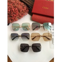 $62.00 USD Cartier AAA Quality Sunglasses #460412