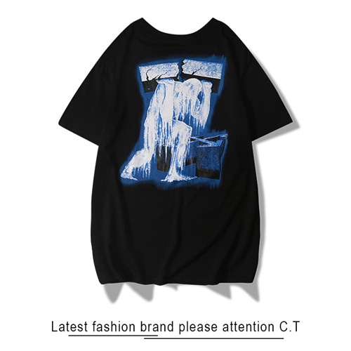 Off-White T-Shirts Short Sleeved For Men #464899 $24.00 USD, Wholesale Replica Off-White T-Shirts