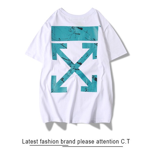 Off-White T-Shirts Short Sleeved For Men #464901 $24.00 USD, Wholesale Replica Off-White T-Shirts