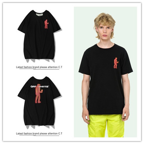 Replica Off-White T-Shirts Short Sleeved For Men #464908 $24.00 USD for Wholesale