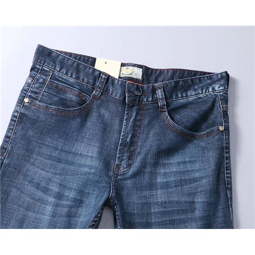 Replica Burberry Jeans For Men #465385 $42.00 USD for Wholesale