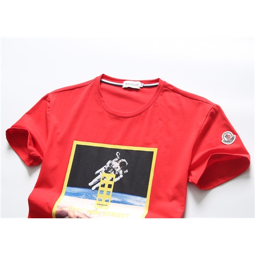 Replica Moncler T-Shirts Short Sleeved For Men #465532 $26.50 USD for Wholesale