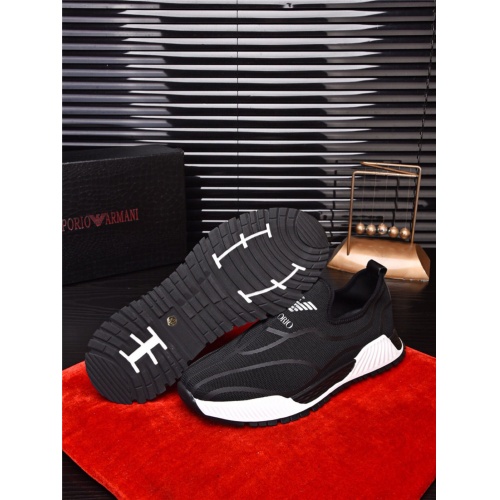 Armani Casual Shoes For Men #468842 $78.00 USD, Wholesale Replica Armani Casual Shoes