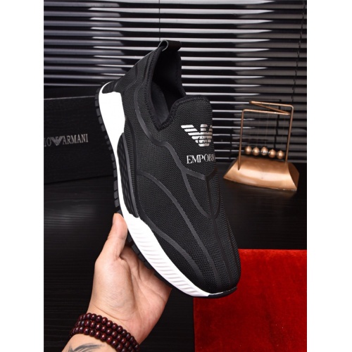 Replica Armani Casual Shoes For Men #468842 $78.00 USD for Wholesale