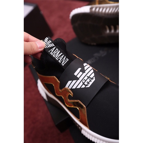 Replica Armani Casual Shoes For Men #468857 $82.00 USD for Wholesale