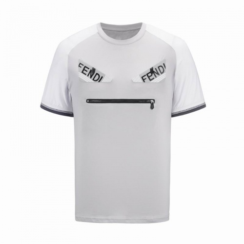 Fendi T-Shirts Short Sleeved For Men #468977 $39.00 USD, Wholesale Replica Fendi T-Shirts